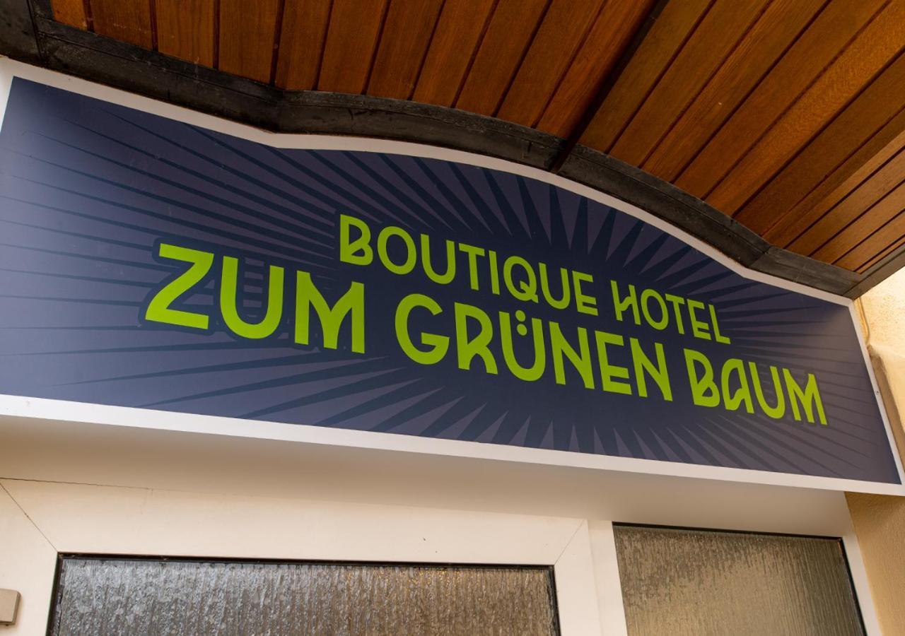 Boutique-Hotel Zum Gruenen Baum Alzenau in Unterfranken Ngoại thất bức ảnh